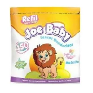 Lenço Umedecido Joe Baby Refil Para Balde – 450 Unid.