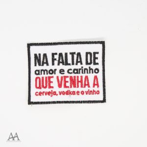 Na falta de…