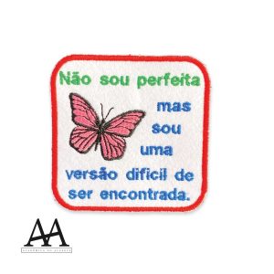 Não sou perfeita mas sou uma versão difícil de ser encontrada