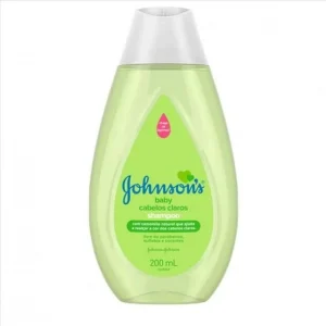 Shampoo Para Bebês Johnson’s Baby Cabelos Claros 200ml Com Camomila Natural Livre De Parabenos Sulfatos E Corantes