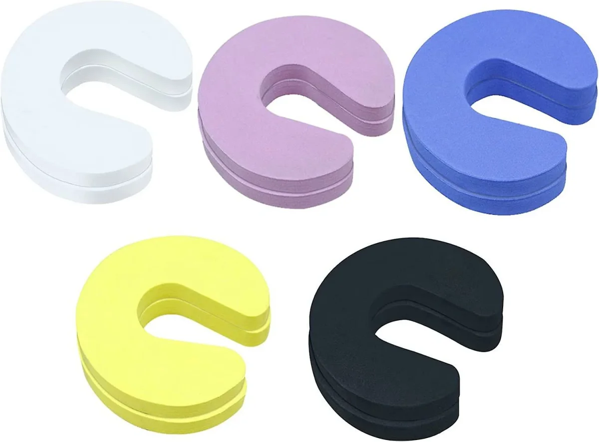 10 Pieces Door Stop Damper, Soft Eva Foam Door Finger Pinch Safety Guard, Baby Crday Gift - Image 2