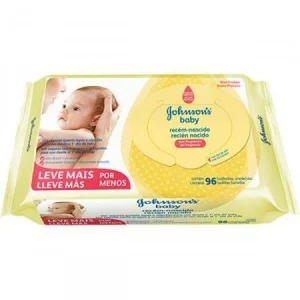 Lenços Umedecidos Johnson’s Baby Recém Nascido 96 Unidades – Johnson & Johnson