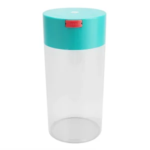 Gegong Plastic Vacuum Sealed Storage Jar Food Container For Coffee Beans, Tea And Dry Goods (l)