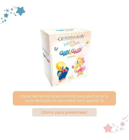 Colonia Bebê Unissex Giovanna Baby Giby E Gaby 120Ml - Image 3
