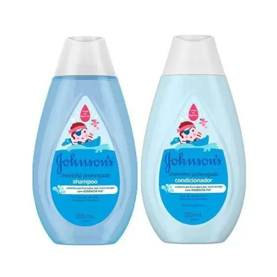 Shampoo + Condicionador 200ml Kit Johnson’s Baby Azul – Johnsons - Image 2