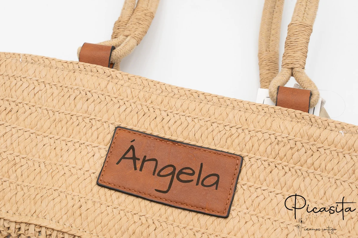 Saco de ráfia personalizado - Image 3