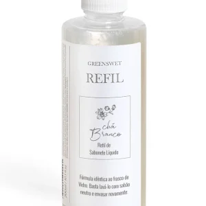 Refil Sabonete Liquido 300ml Essência Chá Branco