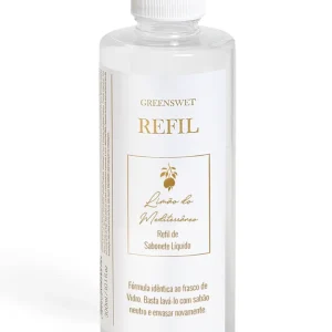 Refil Sabonete Liquido 300ml Essência Limão do Mediterrâneo