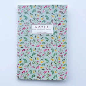 Caderno A5 Silvestre Verde Capa Suave