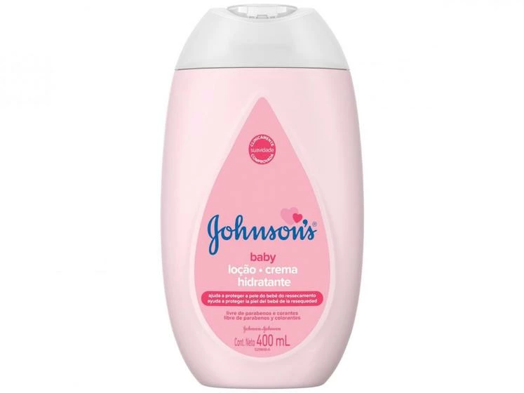 Creme Hidratante Bebê Johnsons Baby – New Baby/New Born 400ml – Johnson’S - Image 2
