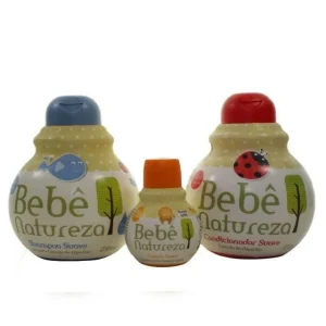 Kit Shampoo Condicionador E Colônia Bebê Natureza – Koala Baby