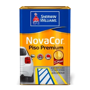 Tinta Acrílica Novacor Piso Premium Vermelho Segurança 18 Litros – Sherwin Williams