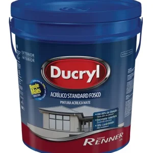 Tinta Ducryl Standard Fosco Tangerina Dr4713 Balde de 18 Litros – Renner