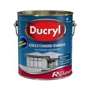 Tinta Ducryl Standard Semibrilho Verde Limão 7480 Galão 3,6 Litros – Renner