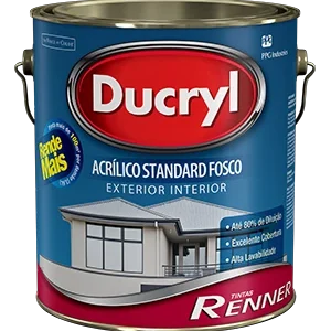 Tinta Ducryl Standard Fosco Pimenta Dr4758 Galão 3,6 Litros – Renner