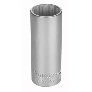 Soquete Estriado Longo Encaixe 1/2pol 16mm Pro – Tramontina