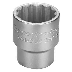 Soquete Estriado Encaixe 3/4pol 38mm Pro – Tramontina