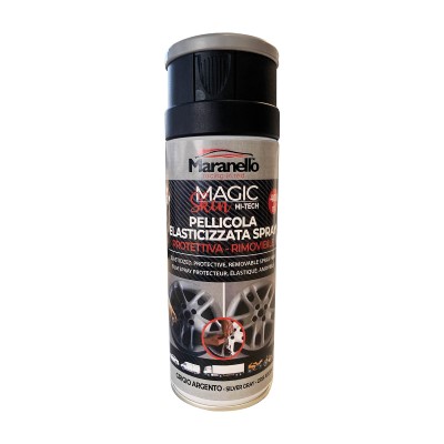 Magic Skin Maranello – Filme Spray Removível Cinza Prateado 400ml - Image 2