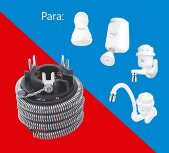 Resistência para Kibanho Ducha Jd e Torneiras 3 Temperaturas 5400w 220v – Fame - Image 2
